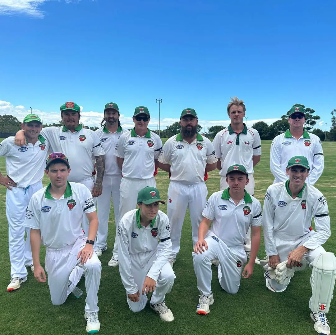 Muddies Seniors team group photo